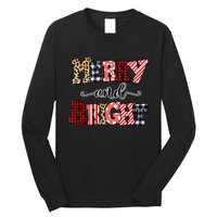 Merry And Bright Christmas Vibes Collection Tank Top Long Sleeve Shirt