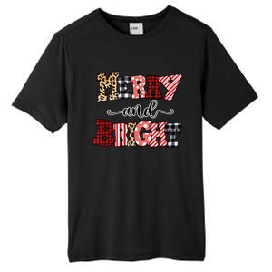 Merry And Bright Christmas Vibes Collection Tank Top Tall Fusion ChromaSoft Performance T-Shirt