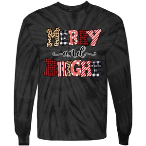 Merry And Bright Christmas Vibes Collection Tank Top Tie-Dye Long Sleeve Shirt