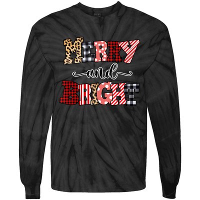 Merry And Bright Christmas Vibes Collection Tank Top Tie-Dye Long Sleeve Shirt