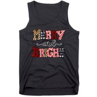 Merry And Bright Christmas Vibes Collection Tank Top Tank Top