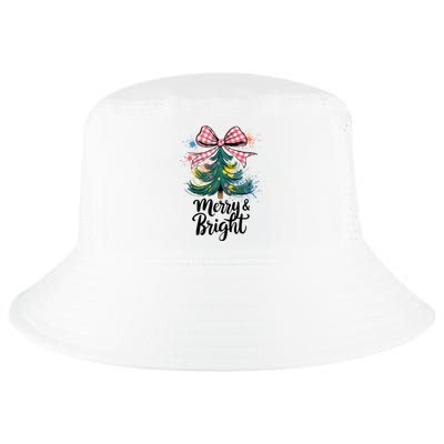 Merry And Bright Colorful Christmas Tree Coquette Women Tank Top Cool Comfort Performance Bucket Hat