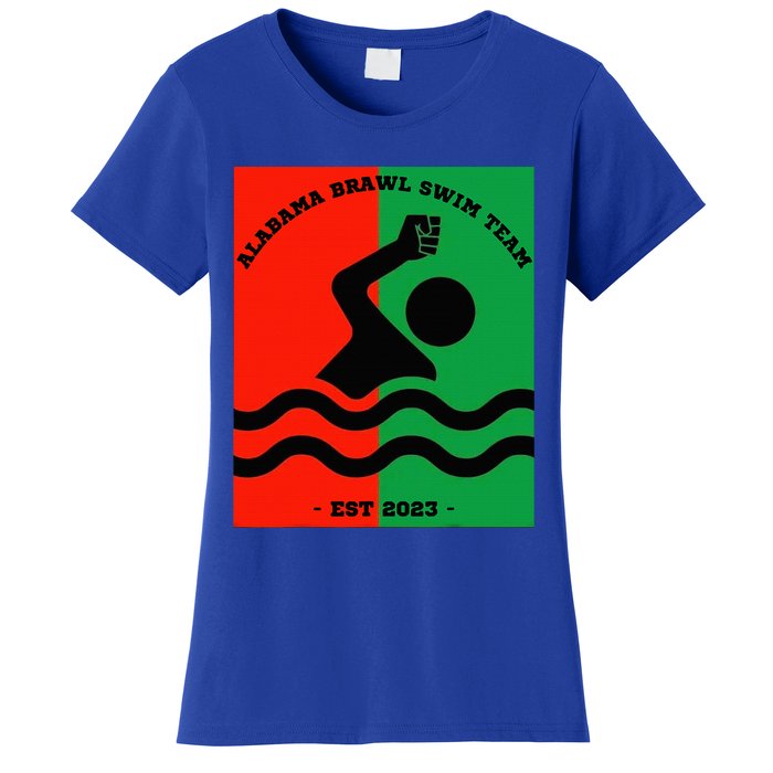 Montgomery Alabama Brawl Swim Team Women's T-Shirt