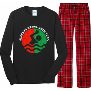 Montgomery Alabama Brawl Swim Team Long Sleeve Pajama Set