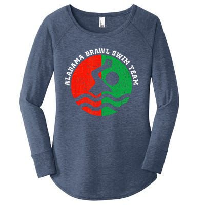 Montgomery Alabama Brawl Swim Team Women's Perfect Tri Tunic Long Sleeve Shirt