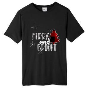 Merry And Bright Amazing Xmas | Funny Christmas Tall Fusion ChromaSoft Performance T-Shirt