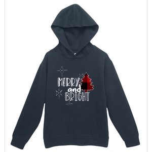 Merry And Bright Amazing Xmas | Funny Christmas Urban Pullover Hoodie