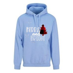 Merry And Bright Amazing Xmas | Funny Christmas Unisex Surf Hoodie