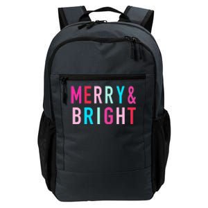 Merry And Bright Christmas Cool Gift Daily Commute Backpack