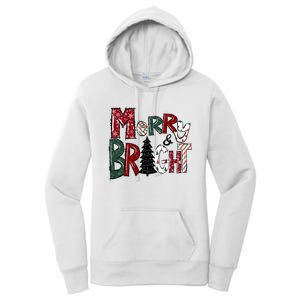 Merry And Bright Women's Pullover Hoodie