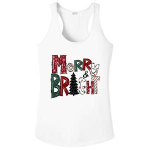 Merry And Bright Ladies PosiCharge Competitor Racerback Tank