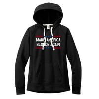 Make America Blonde Again Women's Fleece Hoodie