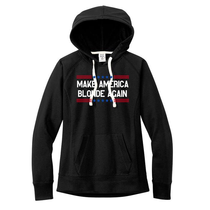 Make America Blonde Again Women's Fleece Hoodie