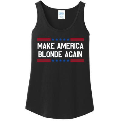 Make America Blonde Again Ladies Essential Tank