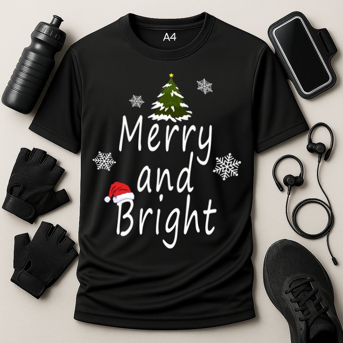 Merry And Bright | Merry Chrismas Performance Shirt