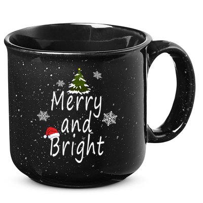 Merry And Bright | Merry Chrismas 15oz Campfire Ceramic Mug