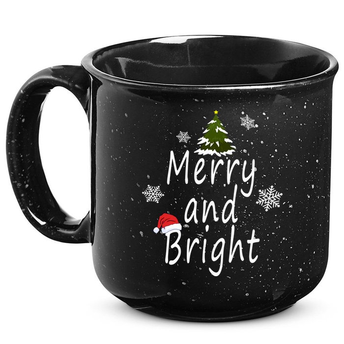 Merry And Bright | Merry Chrismas 15oz Campfire Ceramic Mug