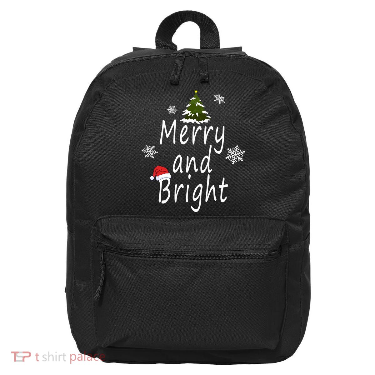 Merry And Bright | Merry Chrismas 16 in Basic Backpack