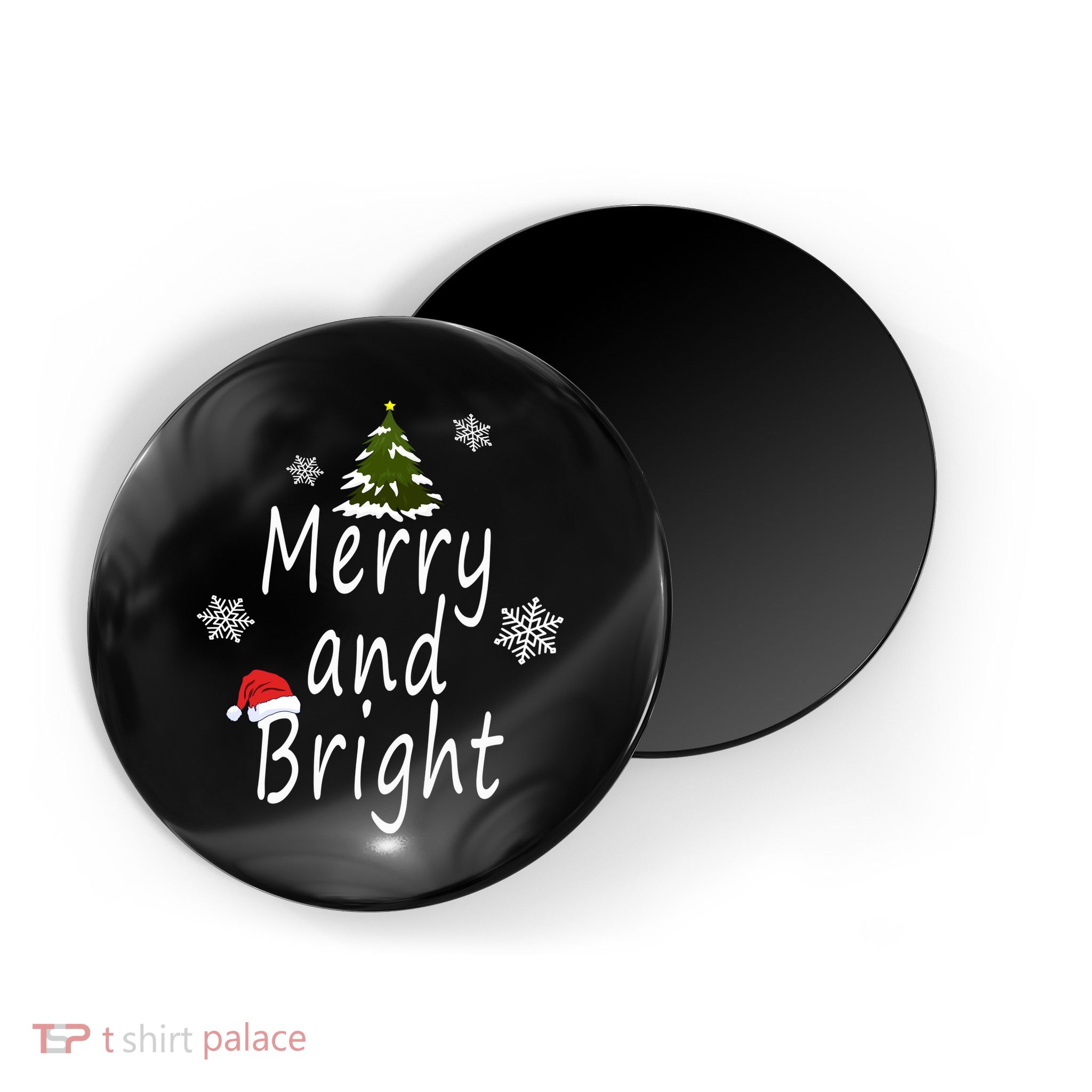 Merry And Bright | Merry Chrismas Magnet