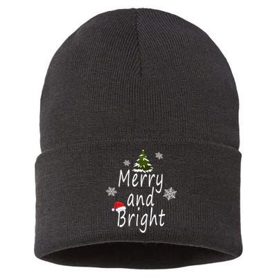 Merry And Bright | Merry Chrismas Sustainable Knit Beanie