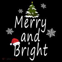 Merry And Bright | Merry Chrismas Baby Bodysuit