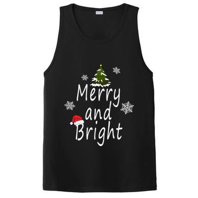 Merry And Bright | Merry Chrismas PosiCharge Competitor Tank