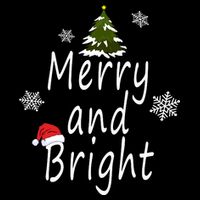 Merry And Bright | Merry Chrismas Tie-Dye Long Sleeve Shirt