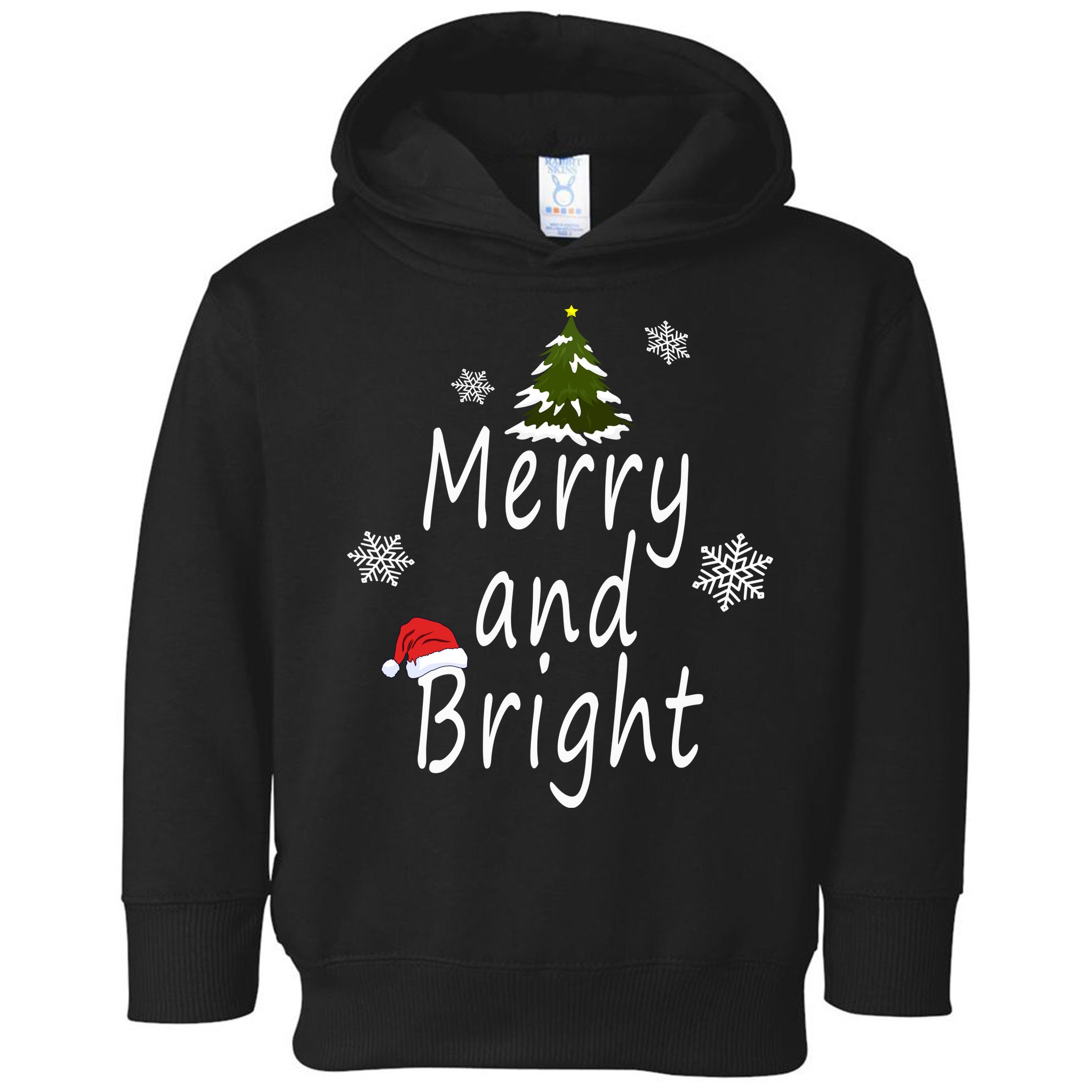 Merry And Bright | Merry Chrismas Toddler Hoodie