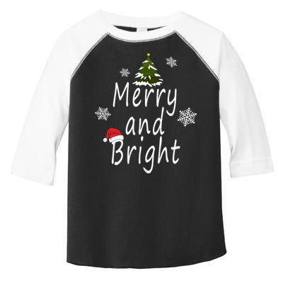 Merry And Bright | Merry Chrismas Toddler Fine Jersey T-Shirt