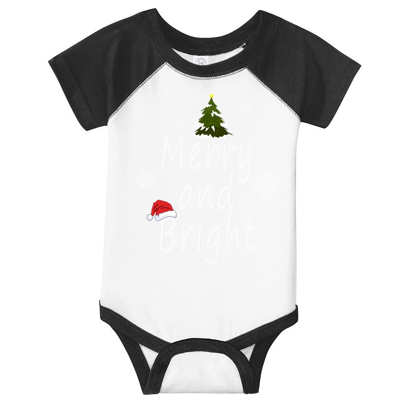 Merry And Bright | Merry Chrismas Infant Baby Jersey Bodysuit