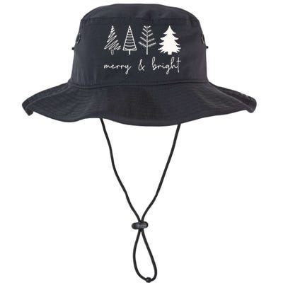 Merry And Bright Cute Christmas Tree Legacy Cool Fit Booney Bucket Hat