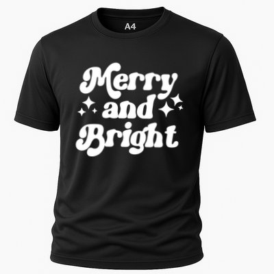 Merry And Bright Festive Christmas Performance Shirt