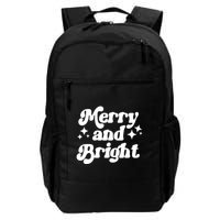 Merry And Bright Festive Christmas Backpack