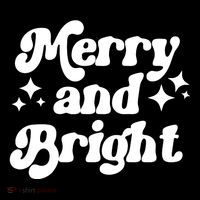 Merry And Bright Festive Christmas Youth Performance Sprint T-Shirt