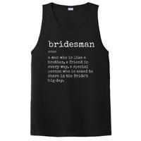 Mens Awesome Bridesman Definition PosiCharge Competitor Tank