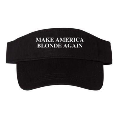 Make America Blonde Again Valucap Bio-Washed Visor