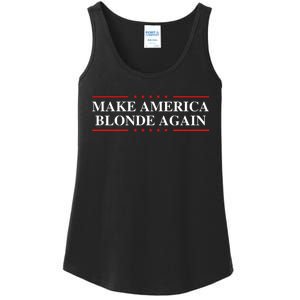 Make America Blonde Again Ladies Essential Tank