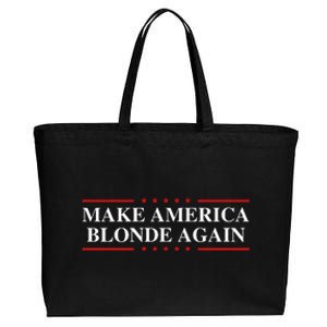 Make America Blonde Again Cotton Canvas Jumbo Tote