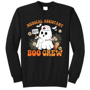 Medical Assistant Boo Crew Funny Ghost Halloween Costumes Sweatshirt