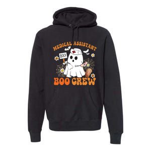 Medical Assistant Boo Crew Funny Ghost Halloween Costumes Premium Hoodie