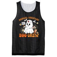 Medical Assistant Boo Crew Funny Ghost Halloween Costumes Mesh Reversible Basketball Jersey Tank