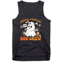 Medical Assistant Boo Crew Funny Ghost Halloween Costumes Tank Top