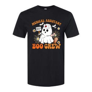 Medical Assistant Boo Crew Funny Ghost Halloween Costumes Softstyle CVC T-Shirt