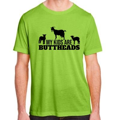 My Are Buttheads Goat Gift Adult ChromaSoft Performance T-Shirt