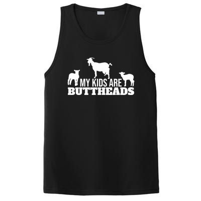 My Are Buttheads Goat Gift PosiCharge Competitor Tank