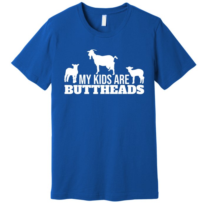 My Are Buttheads Goat Gift Premium T-Shirt