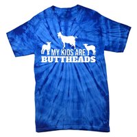 My Are Buttheads Goat Gift Tie-Dye T-Shirt