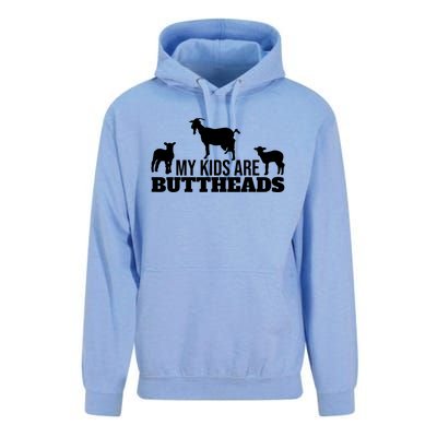 My Are Buttheads Goat Gift Unisex Surf Hoodie