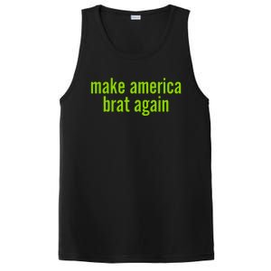 Make America Brat Again Kamala 2024 Trump Parody PosiCharge Competitor Tank