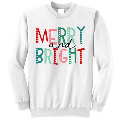 Merry And Bright Christmas Sweatshirt